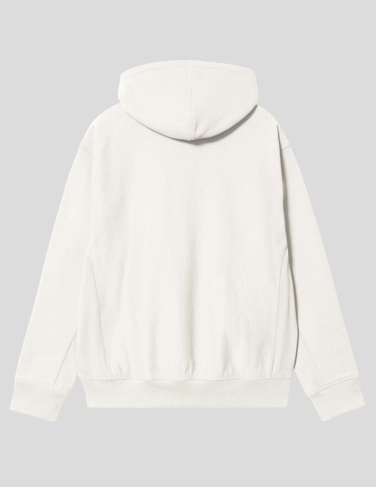 Sudadeira CARHARTT WIP hooded american script sweatshirt wax